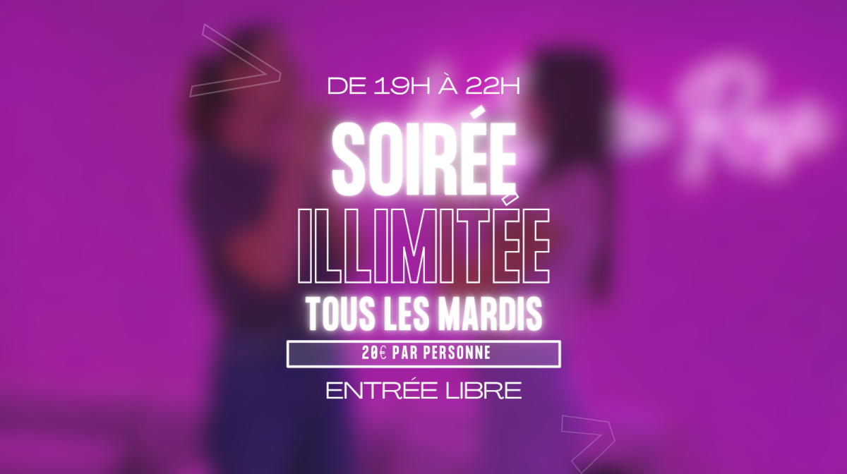 Soirée illimitée tous les mardis à Giocà Furiani – jeux et bar de 19h à 22h, entrée libre, formule illimitée à 20€ par personne