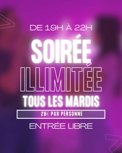 Soirée illimitée tous les mardis à Giocà Furiani – jeux et bar de 19h à 22h, entrée libre, formule illimitée à 20€ par personne